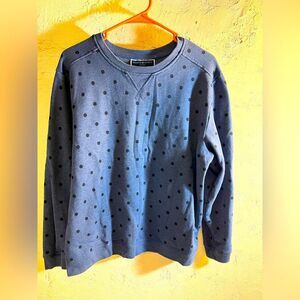 Blue Polka Dot Sweater